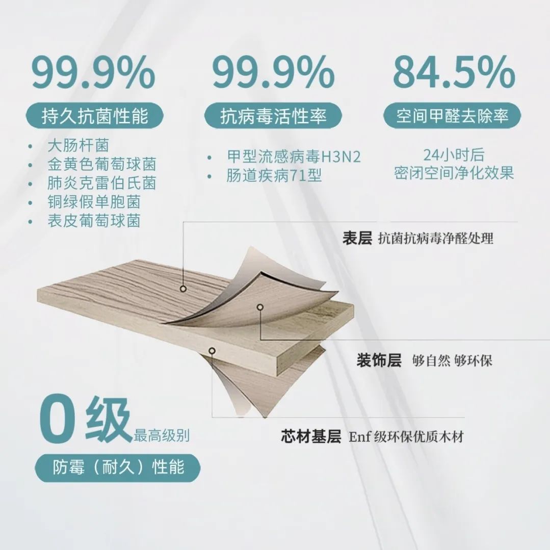 有里有面 表里如一 家居健康新理念｜聲達抗菌抗病毒凈醛板